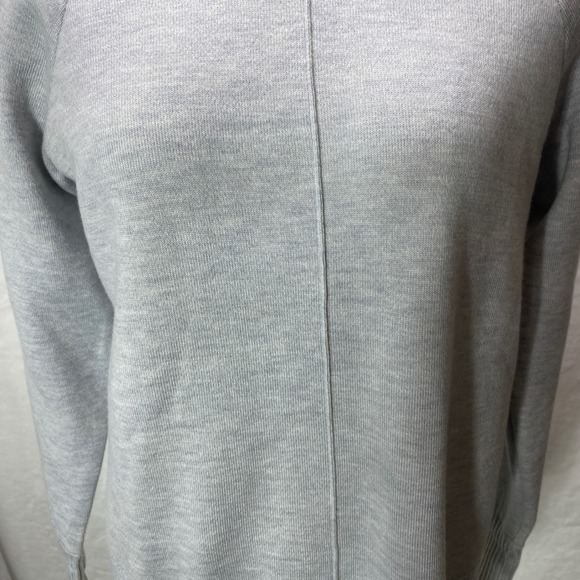 Witty Fox Light Blue Heathered Crew Neck Sweater Mature Casual Like New - Picture 3 of 10